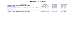 Desktop Screenshot of andre-carriere.qc.ca